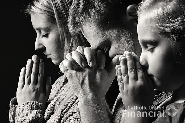 Family in prayer - a prayer litany for troubled times