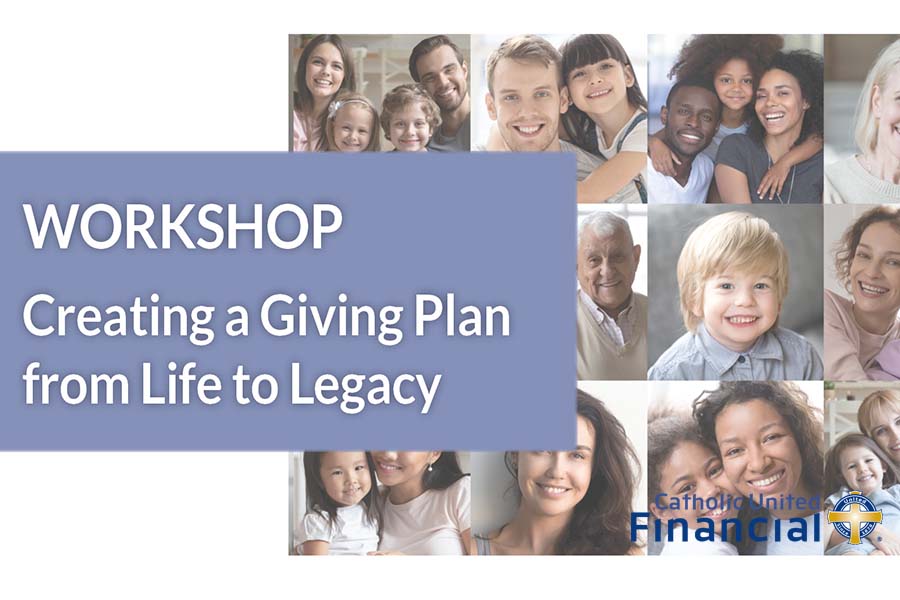 Workshop: Creating a giving plan from life to legacy