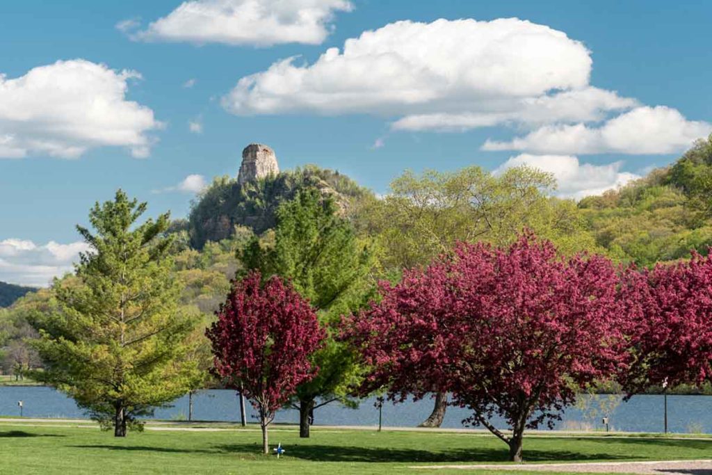 Winona, MN rock formation, Sugar Loaf