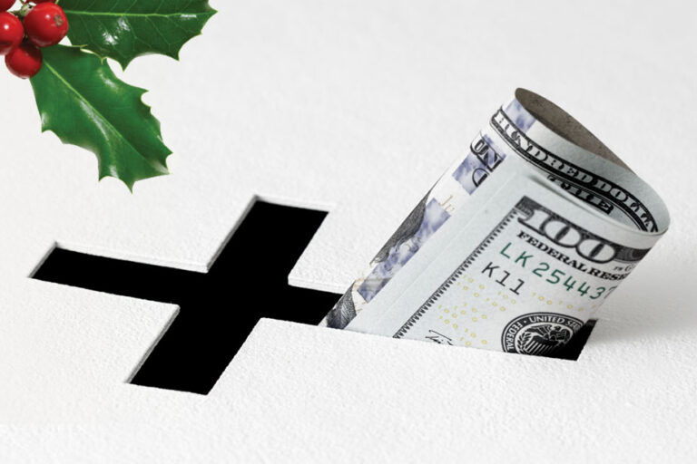 End of year charitable giving image