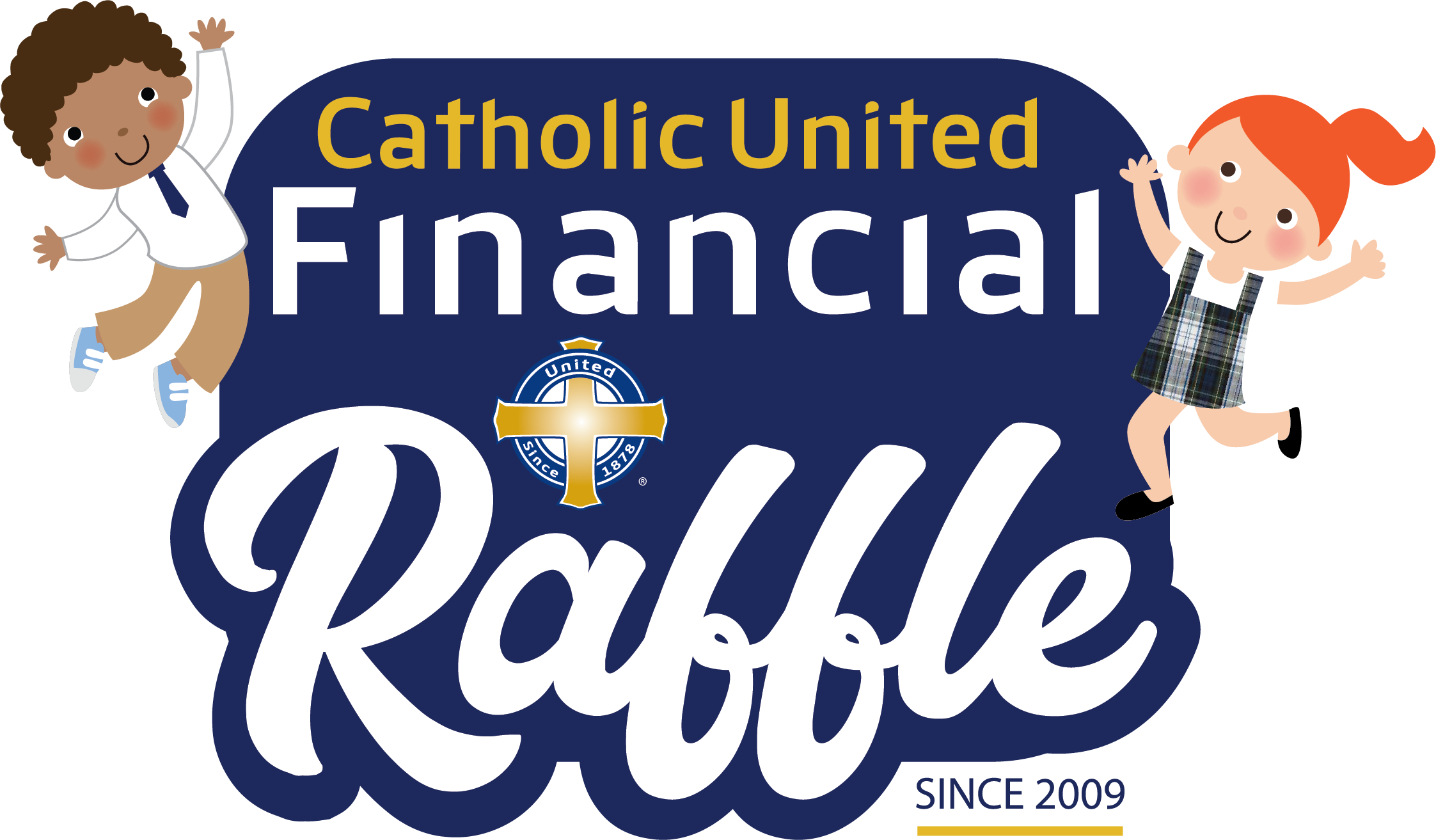 CATHOLIC SCHOOLS RAFFLE LOGO